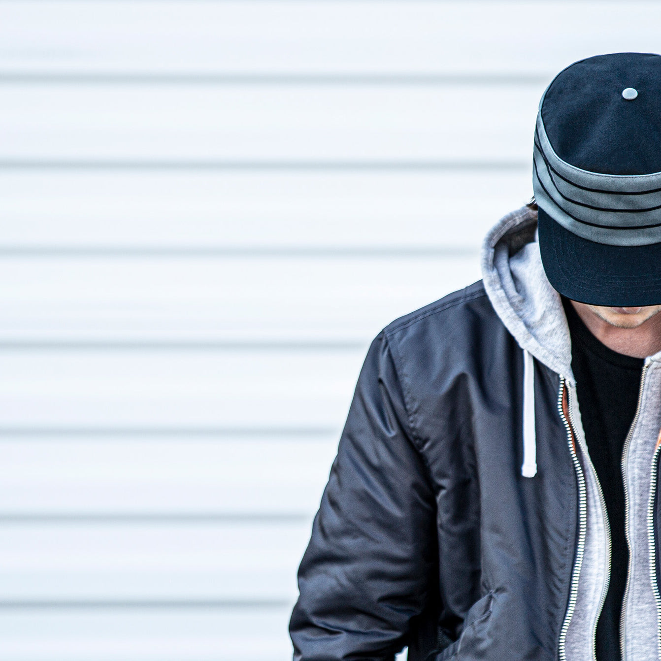 all-groups Privateer Pillbox Snapback Front