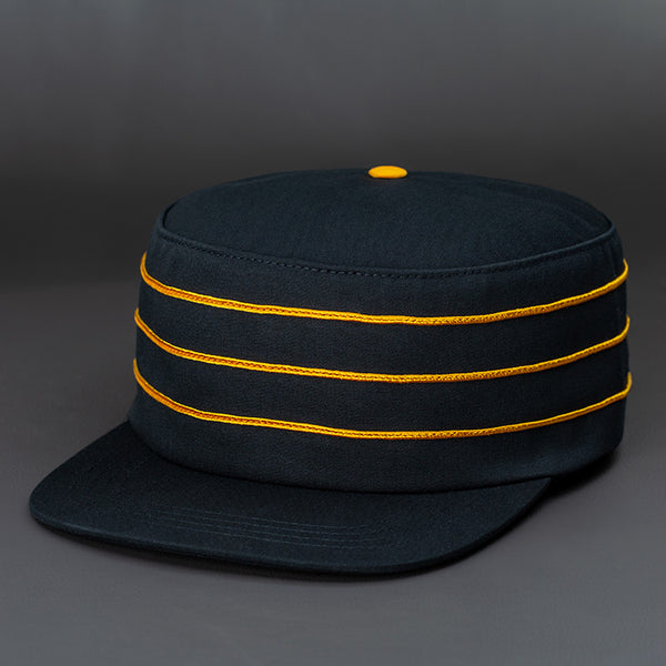 F90 // Full Custom Pillbox Hat — CAPTUER HEADWEAR