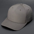 Redwoods blank snapback hat with a pre curved bill in Flint Grey by Blvnk Headwear