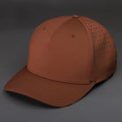 The Vanguard blank performance Snapback hat in Copper by Blvnk Headwear.