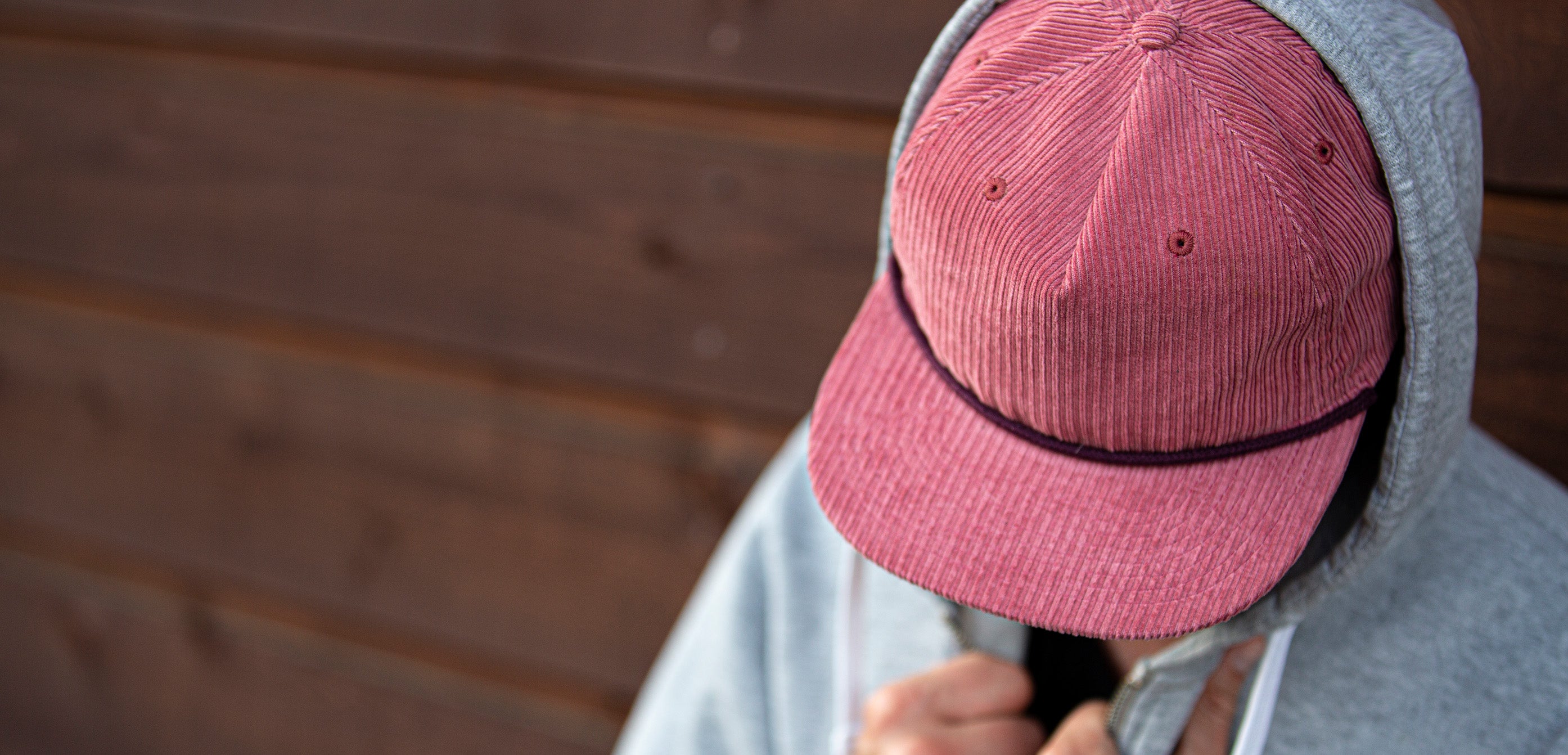 Corduroy Gramps blank snapback hat by Blvnk Headwear.